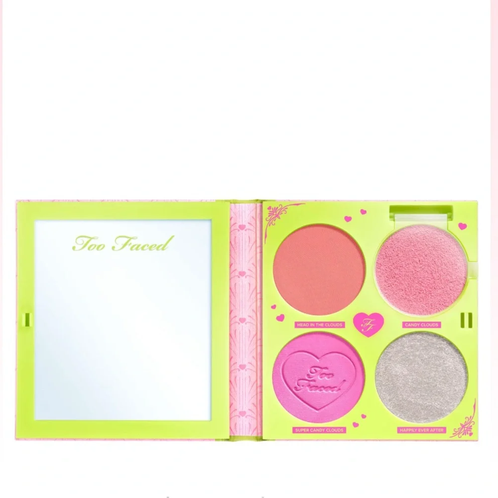Too Faced Fairytale Crush Blush & Highlighter Set exclusive shades & formula